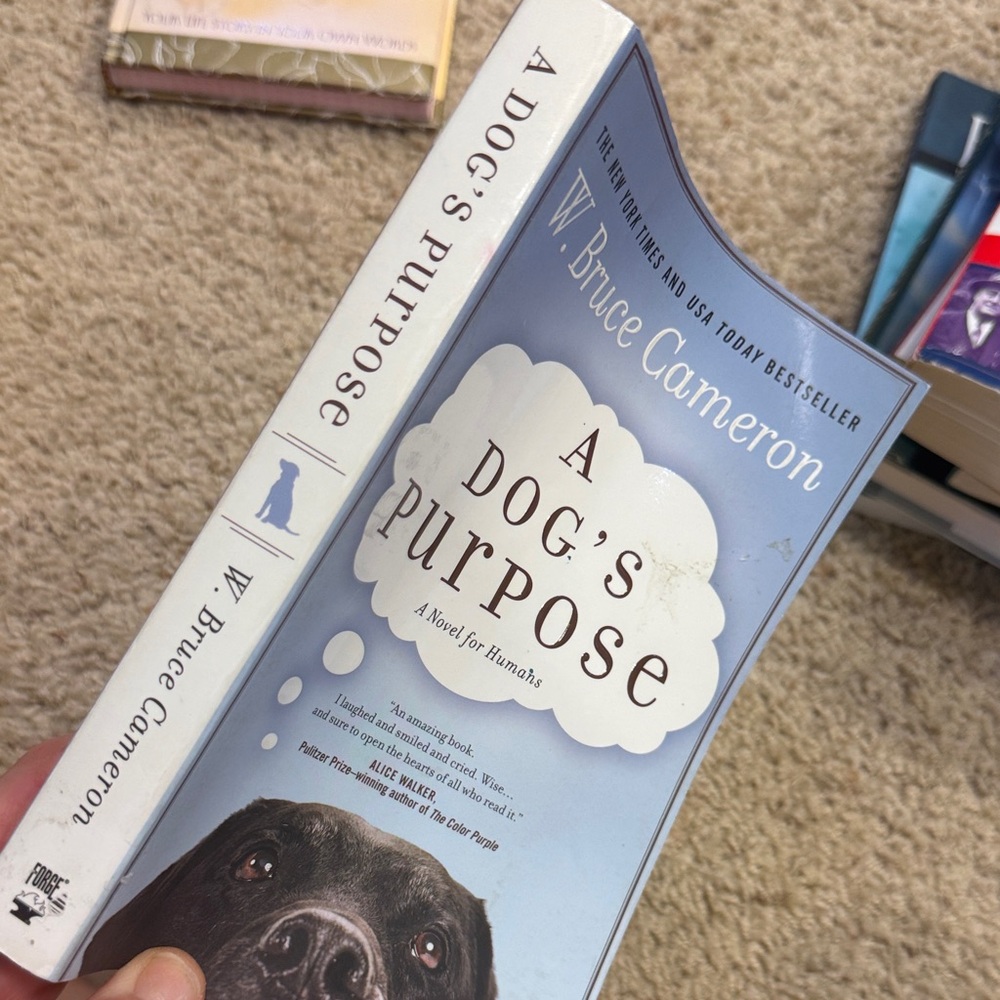 A Dog's Purpose Book by W. Bruce Cameron, paperback, good condition - Picture 3 of 6